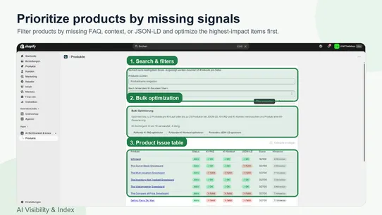 AI Visibility &amp; Index screenshot
