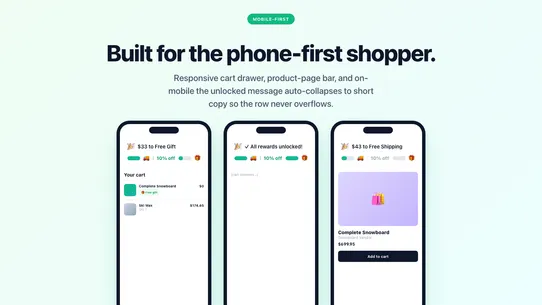 CartClimb ‑ Free Gift &amp; Upsell screenshot