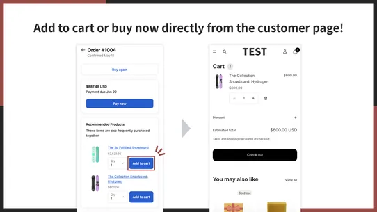 UR: Smart Account Page Upsell screenshot