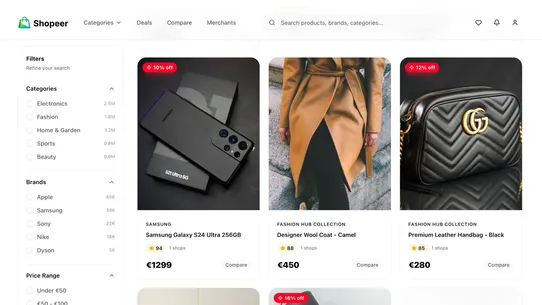 Shopeer screenshot