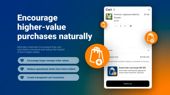CartLift ‑ Small Order Fee screenshot