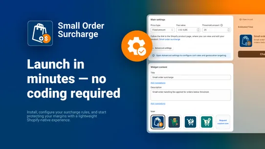 CartLift ‑ Small Order Fee screenshot