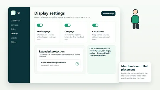 FEI Checkout upsell screenshot