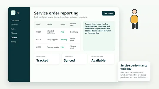 FEI Checkout upsell screenshot