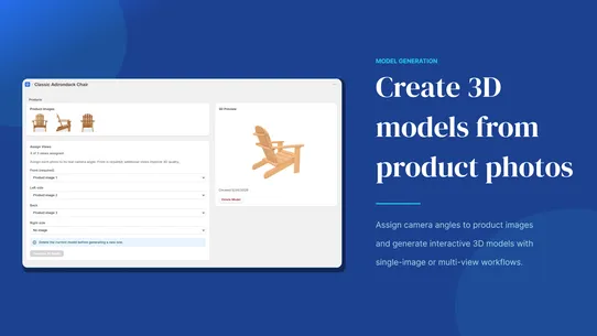 3Dify ‑ Photo to 3D Model screenshot