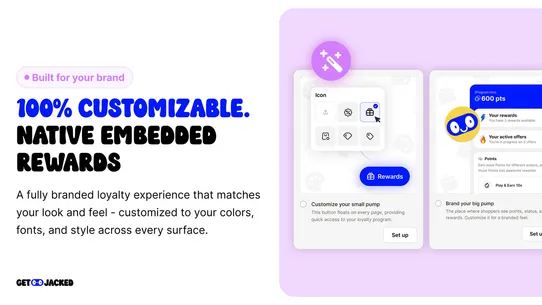 GetJacked ‑ Loyalty that pays screenshot