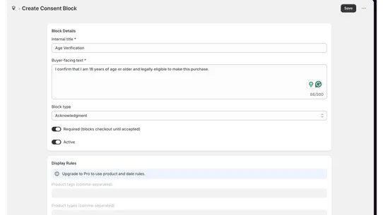 ConsentGuard screenshot
