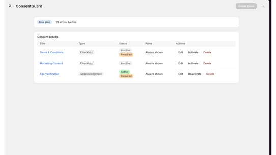 ConsentGuard screenshot