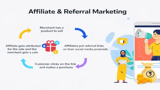 Affiliate Marketing ReferrLy screenshot