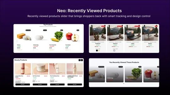 Neo: Recently Viewed Products screenshot