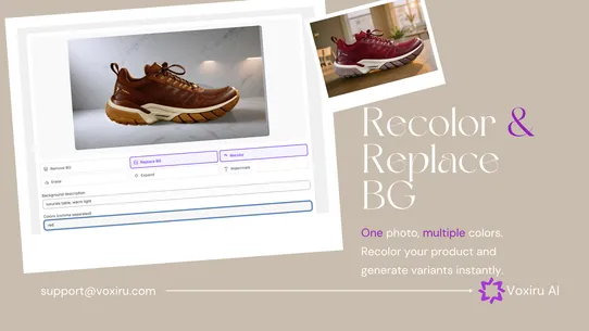 Voxiru ‑ Product Photo Editor screenshot