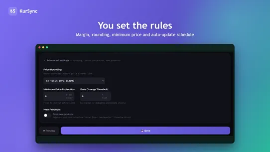 KurSync Currency Converter screenshot
