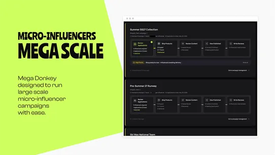 Mega Donkey Influencer Collabs screenshot
