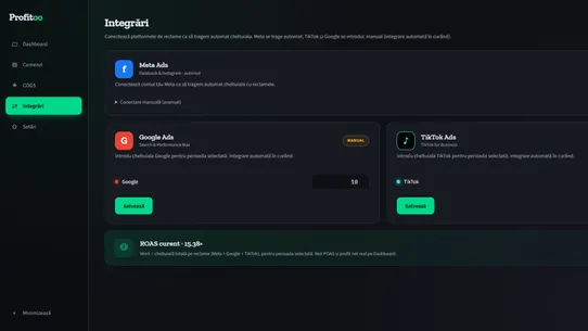 Profitoo: Profit Analytics screenshot
