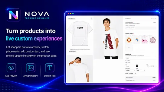 Nova Product Designer screenshot
