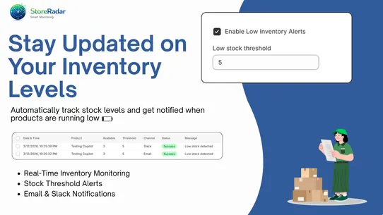 Store Radar ‑ AI Automations screenshot