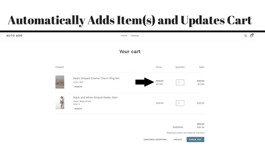 Active Cart ‑ Buy X Get Y screenshot