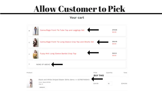 Active Cart ‑ Buy X Get Y screenshot