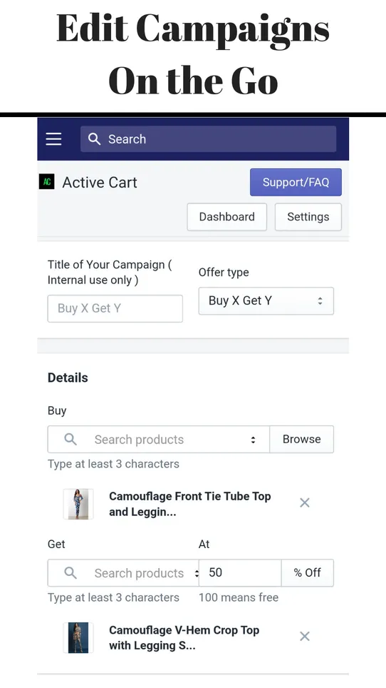 Active Cart ‑ Buy X Get Y screenshot