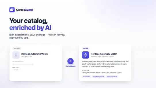 Cortex Guard ‑ AI Enrichment screenshot