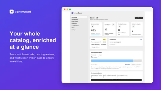 Cortex Guard ‑ AI Enrichment screenshot