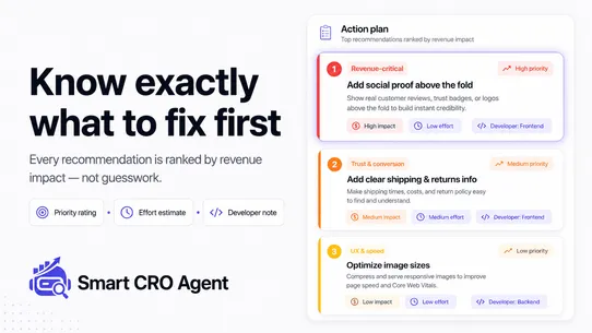 Smart CRO Agent: AI CRO Audit screenshot