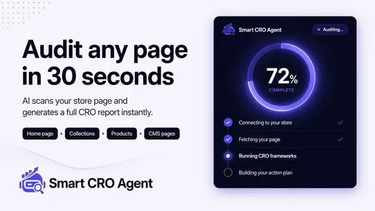 Smart CRO Agent: AI CRO Audit screenshot