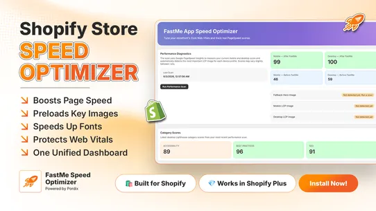 FastMe Speed Optimizer screenshot