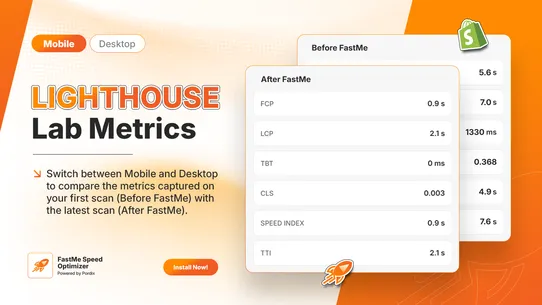 FastMe Speed Optimizer screenshot