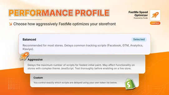 FastMe Speed Optimizer screenshot