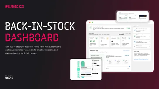 WZ Back In Stock screenshot