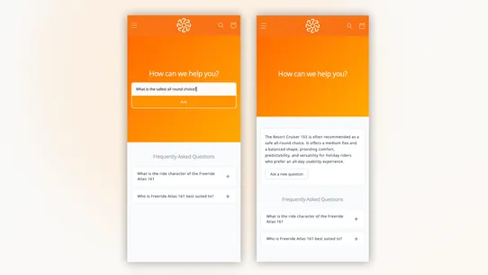 HelpOMatic : AI help responder screenshot