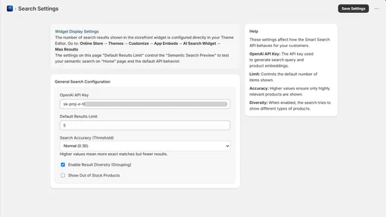 Avivi AI Smart Search screenshot