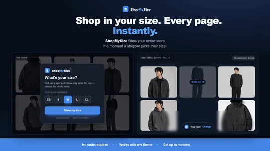 ShopMySize screenshot