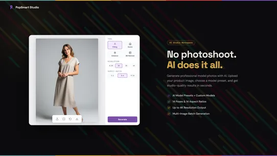 PopSmart Studio‑Virtual Try On screenshot