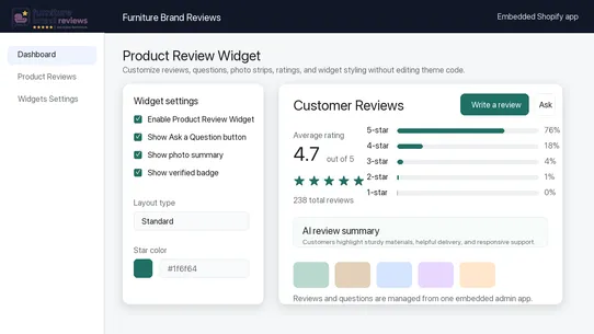 Furniture Brand Reviews screenshot