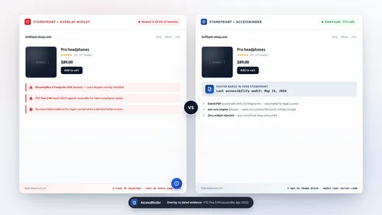 AccessBinder: ADA WCAG Audit screenshot