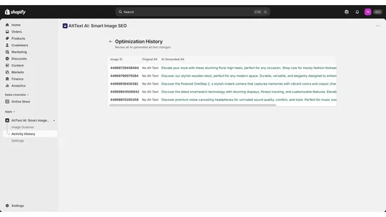 AltText AI: Smart Image SEO screenshot