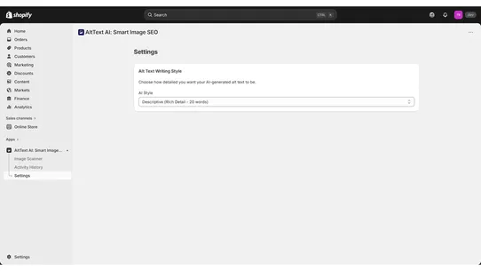 AltText AI: Smart Image SEO screenshot