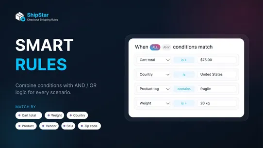 Ship Star: Checkout Rules screenshot