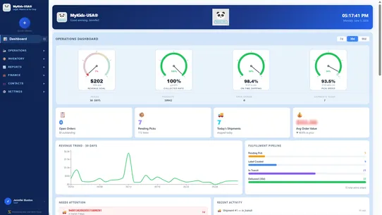 Bins‑USA WMS Cloud screenshot