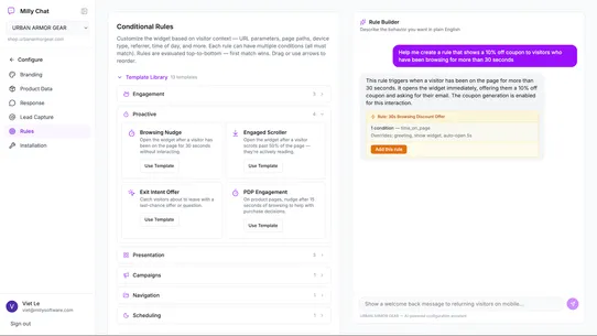 Milly Chat screenshot