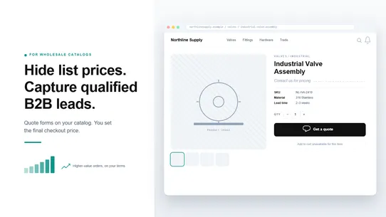 SF: Request a Quote screenshot