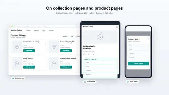 SF: Request a Quote screenshot