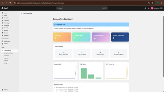 CompareFlow screenshot