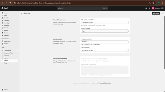 CompareFlow screenshot
