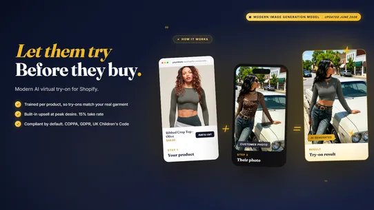 Royal Mirror: AI Image Try‑On screenshot