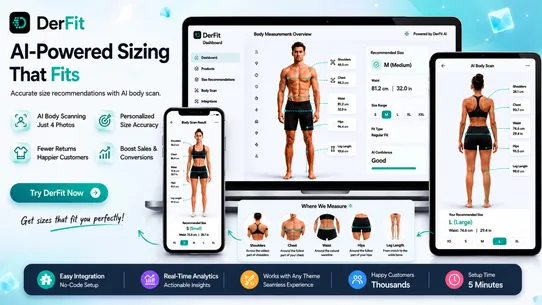DerFit ‑ Size Recommender screenshot