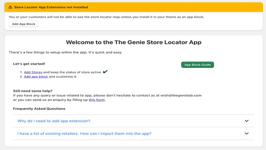 Store Locator Genie screenshot