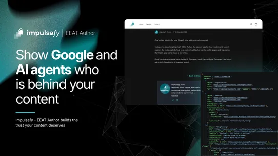 Impulsafy ‑ EEAT Author screenshot